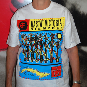 T-Shirt: Hasta la Victoria Siempre - white