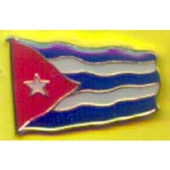 Cuban flag badge