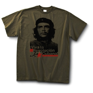 T-shirt: Che - Viva la Revolucion - Olive