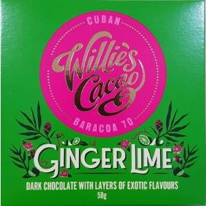 Cuban Chocolate - Ginger & Lime 50g