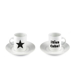 Espresso cup: Viva Cuba! with saucer