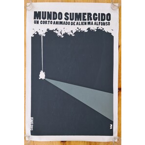 Screen Cuba sales - ICAIC film poster Mundo Sumergido