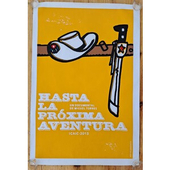 Screen Cuba sales - ICAIC film poster Hasta la próxima aventura