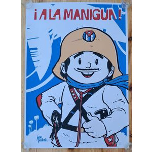 Screen Cuba sales - Poster: Elpidio Valdes -  A la Manigua by Juan Padron